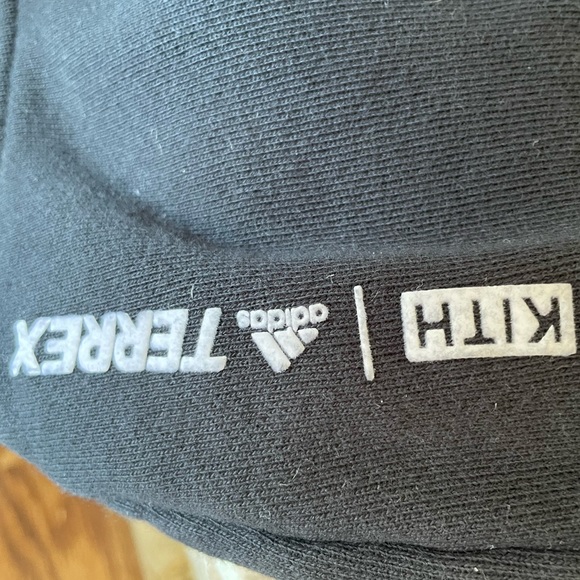 Kith x adidas terrek mens black sweatshirt sized medium. - Picture 2 of 3